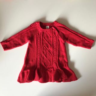 ベビーギャップ(babyGAP)の【美品】ベビー ギャップ ペプラム ニット サイズ90(ニット)