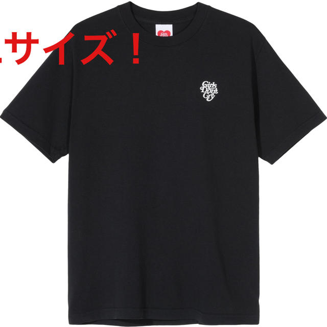 GDC(ジーディーシー)のGirls Don't Cry Logo t-shirt BLACK gdc メンズのトップス(Tシャツ/カットソー(半袖/袖なし))の商品写真