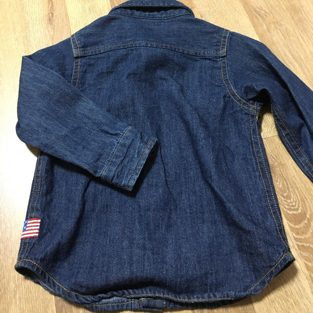 BREEZE(ブリーズ)のBREEZE デニムシャツ90 キッズ/ベビー/マタニティのキッズ服男の子用(90cm~)(ブラウス)の商品写真