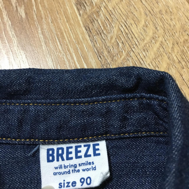 BREEZE(ブリーズ)のBREEZE デニムシャツ90 キッズ/ベビー/マタニティのキッズ服男の子用(90cm~)(ブラウス)の商品写真