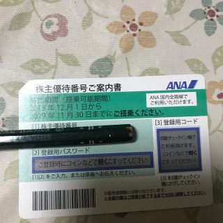 エーエヌエー(ゼンニッポンクウユ)(ANA(全日本空輸))のANA 株主優待券(その他)