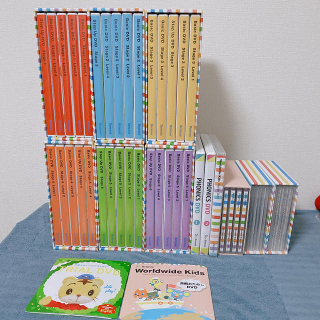 ワールドワイドキッズStage1〜6、Phonics CD・DVDフルセット - 知育玩具 ワールドワイドキッズStage1〜6、Phonics CD・DVDフルセット - 知育玩具