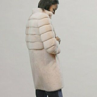 フェンディ(FENDI)のフェンディ ミンク ファー コート(毛皮/ファーコート)