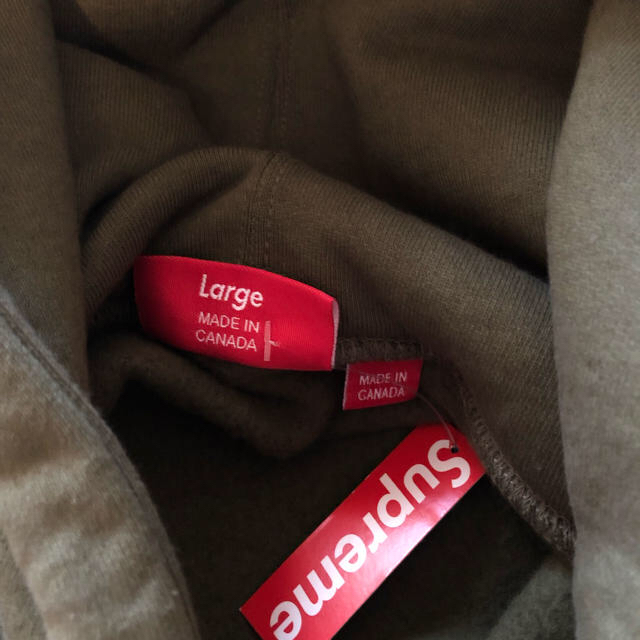 Supreme(シュプリーム)のSupreme 1-800 Hooded Sweatshirt olive L メンズのトップス(パーカー)の商品写真