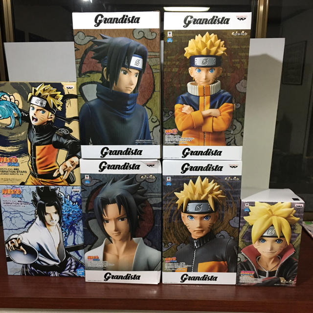 【未開封】NARUTO ナルト　フィギュア 6種 まとめ売り