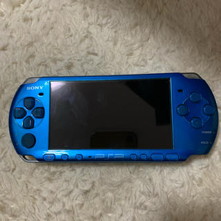 プレイステーションポータブル(PlayStation Portable)のPSP 3000 VIBRANT BLUE 本体(携帯用ゲーム機本体)