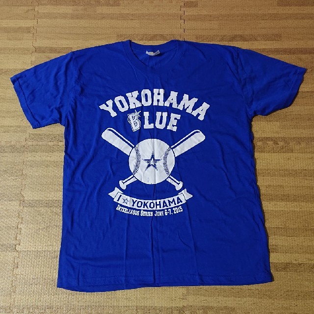 横浜DeNAベイスターズ(ヨコハマディーエヌエーベイスターズ)の横浜ベイスターズ Tシャツ スポーツ/アウトドアの野球(記念品/関連グッズ)の商品写真