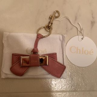 クロエ(Chloe)のChloe クロエ キーホルダー キーリング チャーム リボン(キーホルダー)