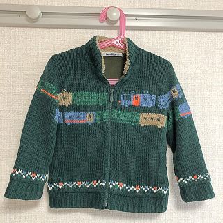 ファミリア(familiar)の美品 ファミリア ニット ジャケット(ジャケット/上着)