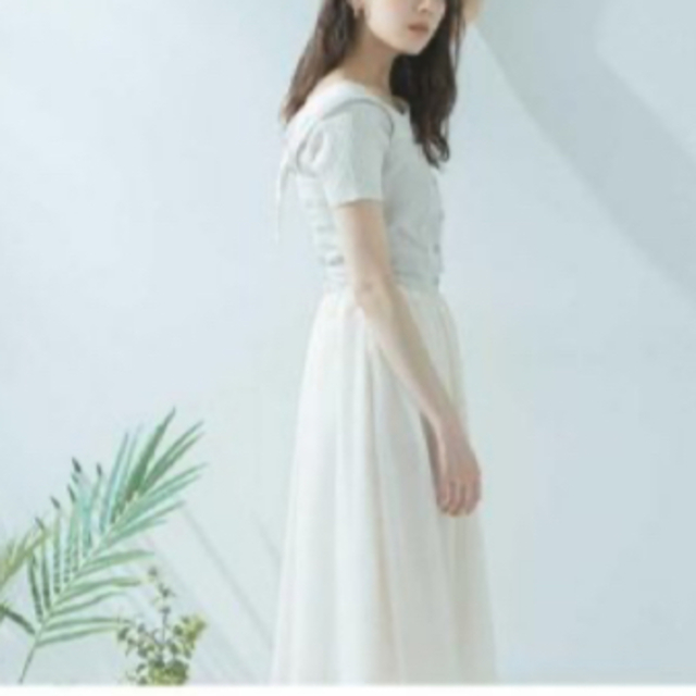 JILL by JILLSTUART(ジルバイジルスチュアート)の新品　定価15950円　ジルバイジルスチュアート 異素材ワンピース　FREE レディースのワンピース(その他)の商品写真