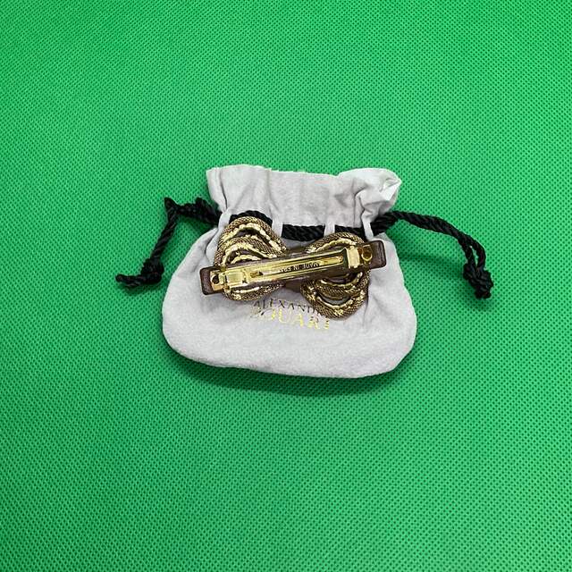 ALEXANDRE ZOUARI アレクサンドル ズアリのリボンバレッタ ALEXANDRE ZOUARI アレクサンドル ズアリのリボンバレッタ