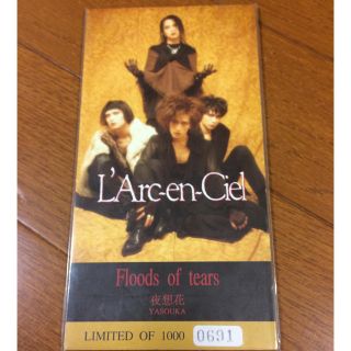 ラルクアンシエル(L'Arc～en～Ciel)のL'Arc-en-Ciel/Floods of tears/1000枚限定盤(ポップス/ロック(邦楽))