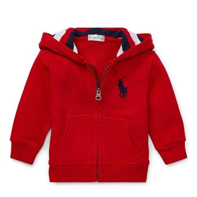 POLO RALPH LAUREN(ポロラルフローレン)の新品★POLO RALPH LAUREN　ラルフローレン パーカー 　100 キッズ/ベビー/マタニティのキッズ服男の子用(90cm~)(ジャケット/上着)の商品写真