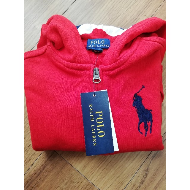 POLO RALPH LAUREN(ポロラルフローレン)の新品★POLO RALPH LAUREN　ラルフローレン パーカー 　100 キッズ/ベビー/マタニティのキッズ服男の子用(90cm~)(ジャケット/上着)の商品写真