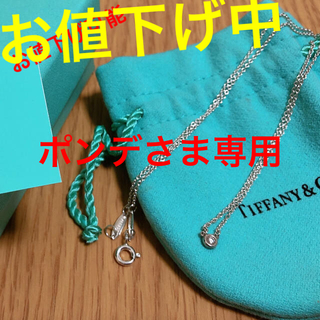 ティファニー(Tiffany & Co.)のTiffany ダイアモンドバイザヤードシルバー(ネックレス)