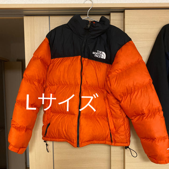 1996 nuptse jacket ヌプシジャケット　Lサイズ　オレンジ