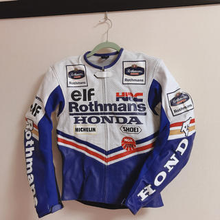 ロスマンズホンダ レーシングジャケット EU50サイズ ツーリング 革
