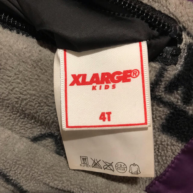 XLARGE(エクストララージ)のXLARGE ジャンバー   パーカー キッズ/ベビー/マタニティのキッズ服男の子用(90cm~)(ジャケット/上着)の商品写真