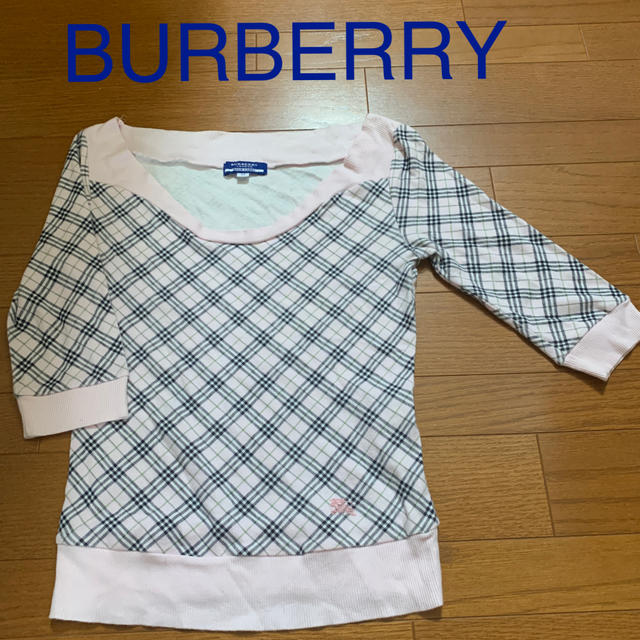 BURBERRY BLUE LABEL(バーバリーブルーレーベル)のBurberry レディース ロンT 長袖Tシャツ バーバリー チェック レディースのトップス(シャツ/ブラウス(長袖/七分))の商品写真