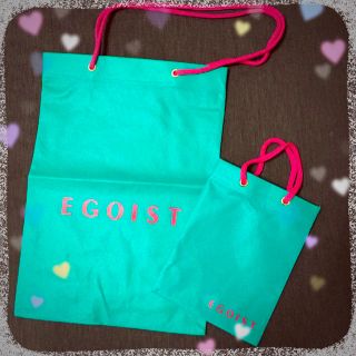 エゴイスト(EGOIST)のエゴイスト 🌠 shop bag(ショップ袋)