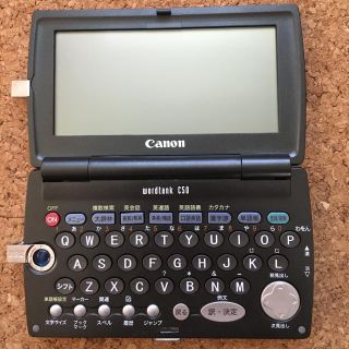 キヤノン(Canon)のCanon ワードタンクwordtank 電子辞書(電子ブックリーダー)