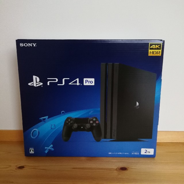 新品 PS4 Pro本体 ジェット・ブラック 2TB CUH-7200CB01