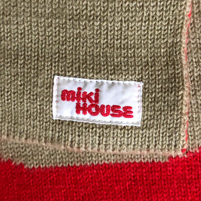 mikihouse(ミキハウス)のミキハウス★マフラー キッズ/ベビー/マタニティのこども用ファッション小物(マフラー/ストール)の商品写真