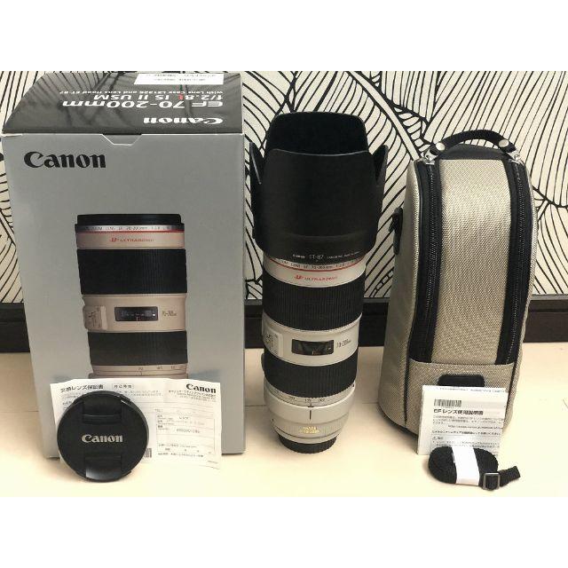 新品】 Canon - 長期保証 極美品 Canon EF70-200mm F2.8L IS II US ...