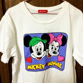 メリージェニー(merry jenny)のミッキーミニーTシャツ(Tシャツ(半袖/袖なし))