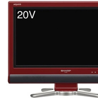 シャープ(SHARP)のSHARP LC20D30 20インチテレビ　2009年製(テレビ)