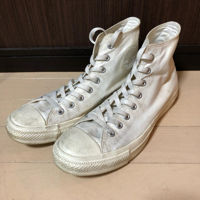 CONVERSE(コンバース)のコンバース　ハイカット　オールホワイト メンズの靴/シューズ(スニーカー)の商品写真