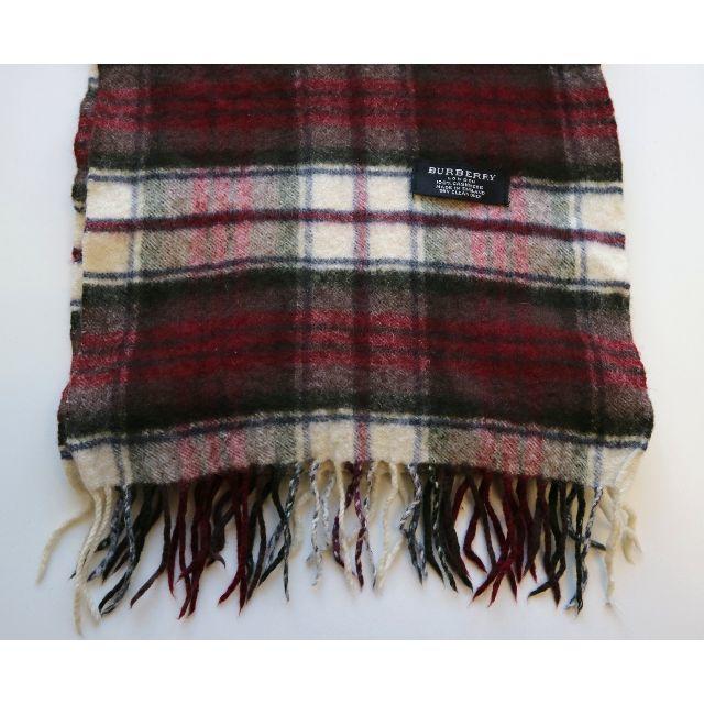 BURBERRY(バーバリー)のバーバリーマフラー カシミア100% 訳あり BM00119 レディースのファッション小物(マフラー/ショール)の商品写真