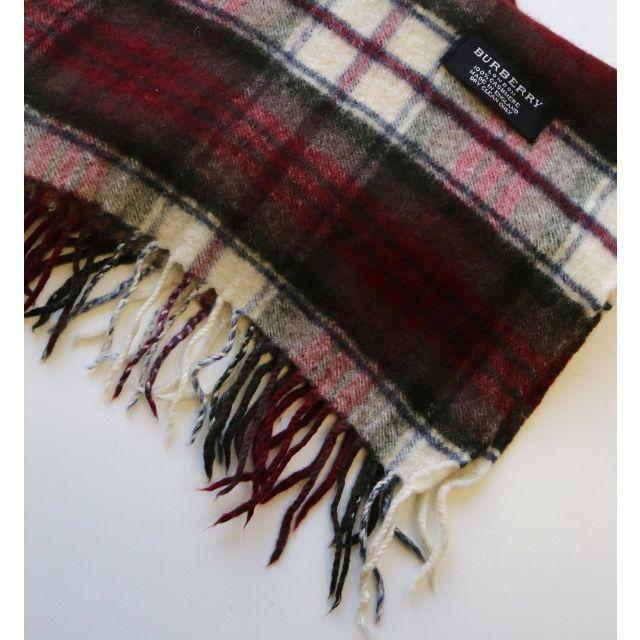 BURBERRY(バーバリー)のバーバリーマフラー カシミア100% 訳あり BM00119 レディースのファッション小物(マフラー/ショール)の商品写真