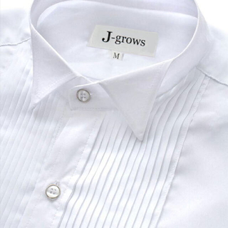 【新品未使用】ウィングカラーシャツ 白 Mサイズ(シャツ)