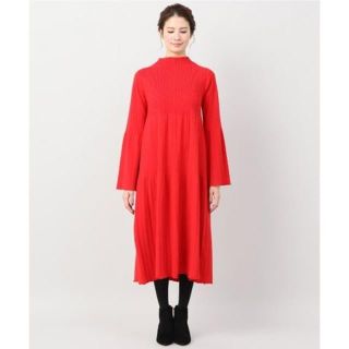 トラッゾドンナ(TORRAZZO DONNA)の【新品】TORRAZZO DONNA ティアードニットワンピース(ロングワンピース/マキシワンピース)