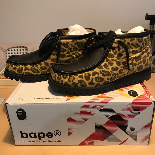 A BATHING APE(アベイシングエイプ)のBAPE LEOPARD MANHUNT サイズ8 メンズの靴/シューズ(ブーツ)の商品写真