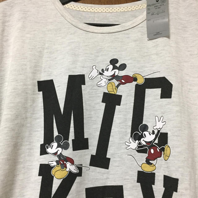 Disney(ディズニー)のミッキーロングTシャツ レディースのトップス(カットソー(長袖/七分))の商品写真