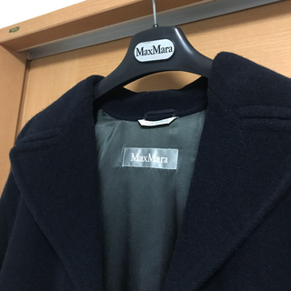 マックスマーラ(Max Mara)のMaxMara コート　紺(その他)