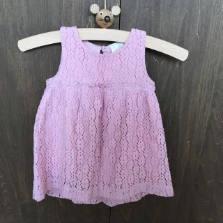 ザラキッズ(ZARA KIDS)のZara Baby Girl レースワンピース 80(ワンピース)