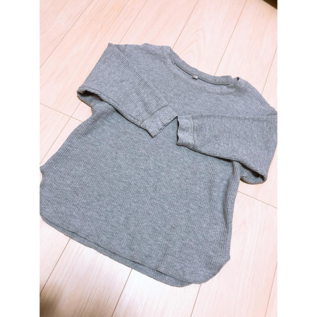 UNIQLO(ユニクロ)のUNIQLOユニクロ⭐︎ワッフルT レディースのトップス(Tシャツ(長袖/七分))の商品写真