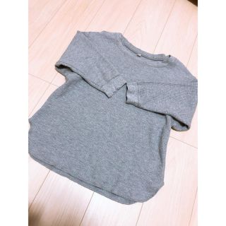 ユニクロ(UNIQLO)のUNIQLOユニクロ⭐︎ワッフルT(Tシャツ(長袖/七分))