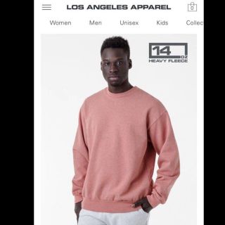 アメリカンアパレル(American Apparel)のLOS ANGELES APPAREL ロサンゼルス アパレル スウェット　XL(スウェット)