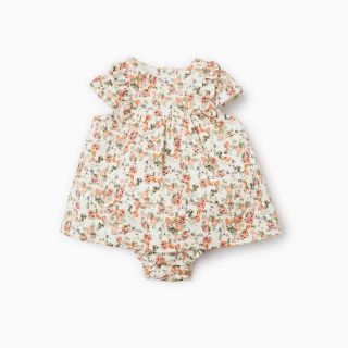 ザラキッズ(ZARA KIDS)のZARA  ベビー服  花柄ワンピース(ワンピース)