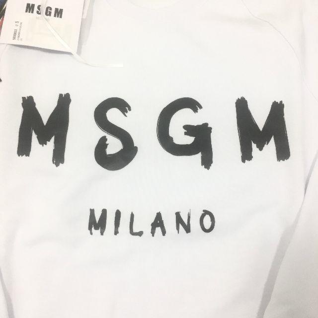 新品未使用！送料込み★MSGM★スウェット/トレーナー