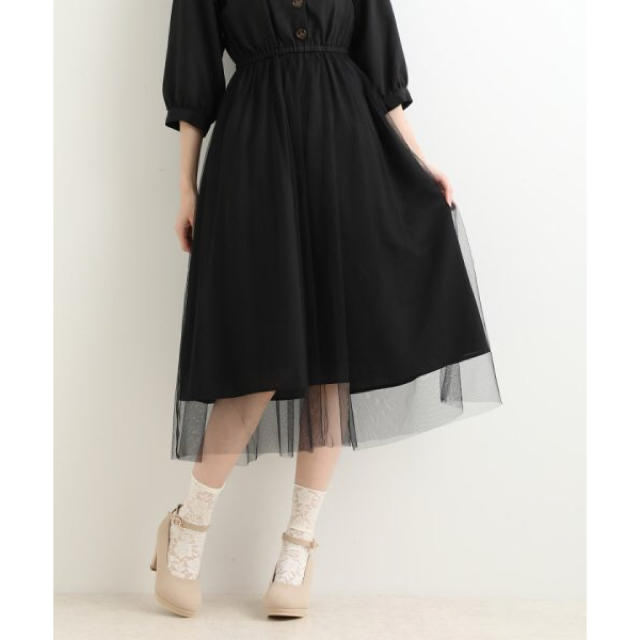 MAJESTIC LEGON(マジェスティックレゴン)の新品♡タグつき♪ マジェスティックレゴン　ワンピース　 BLACK 大特価‼️ レディースのワンピース(その他)の商品写真