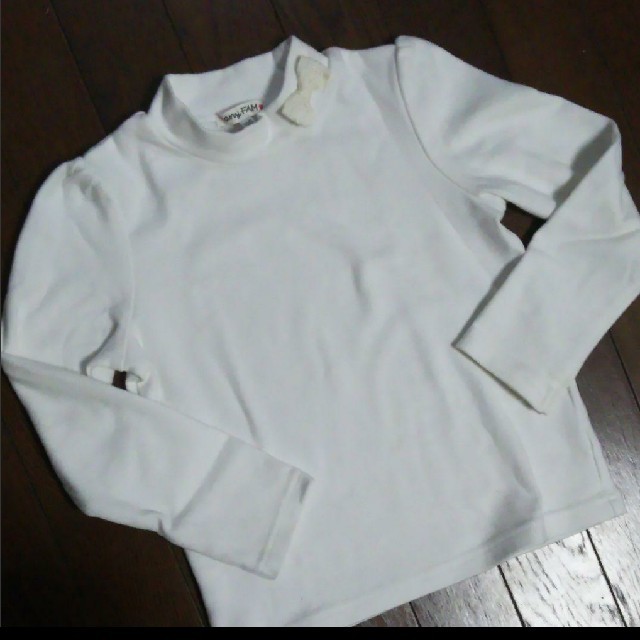 anyFAM(エニィファム)のエニィファム ハイネックシャツ 110-120 キッズ/ベビー/マタニティのキッズ服女の子用(90cm~)(Tシャツ/カットソー)の商品写真