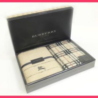 バーバリー(BURBERRY)の未使用 BURBERRY バーバリー フェイスタオル 2枚セット(タオル/バス用品)