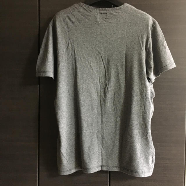 ZARA(ザラ)のお値下げ✨デザインTシャツ＊38＊ボーダー ＊ZARA メンズのトップス(Tシャツ/カットソー(半袖/袖なし))の商品写真