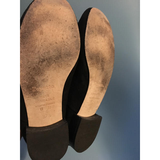 repetto(レペット)のレペット　ジジ　スエード　黒　37.5(23.5cm) レディースの靴/シューズ(バレエシューズ)の商品写真