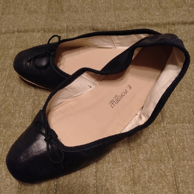 repetto(レペット)の〈ダークブルー②〉Porselli ポルセリ バレエシューズ レディースの靴/シューズ(ハイヒール/パンプス)の商品写真